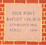 High Point Church Cornerstone
